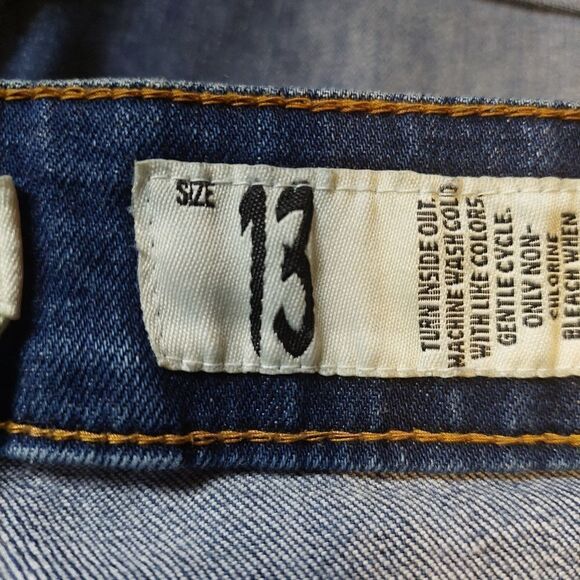 Womans Indigo Rein Forever Faded Denim Jeans sz 13 - Picture 11 of 12